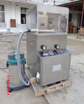 Rotary Pharmaceutical Tablet Press Machine No Dead Angle GMP Standard